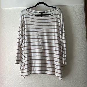 BCBG MAXAZRIA Striped Top